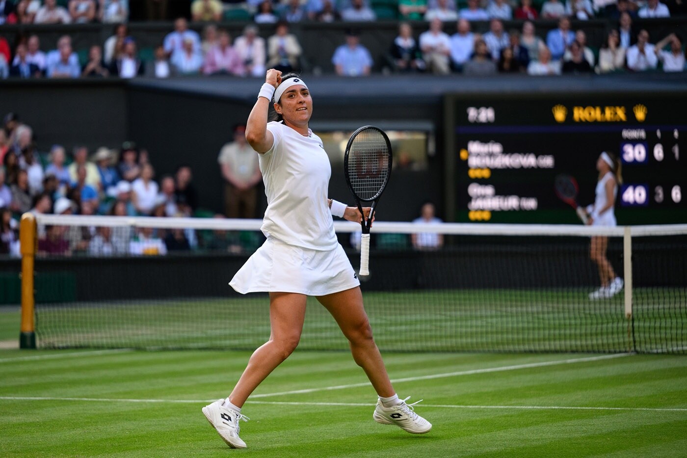 SemiFinals Bound Jabeur over Bouzkova The Championships, Wimbledon