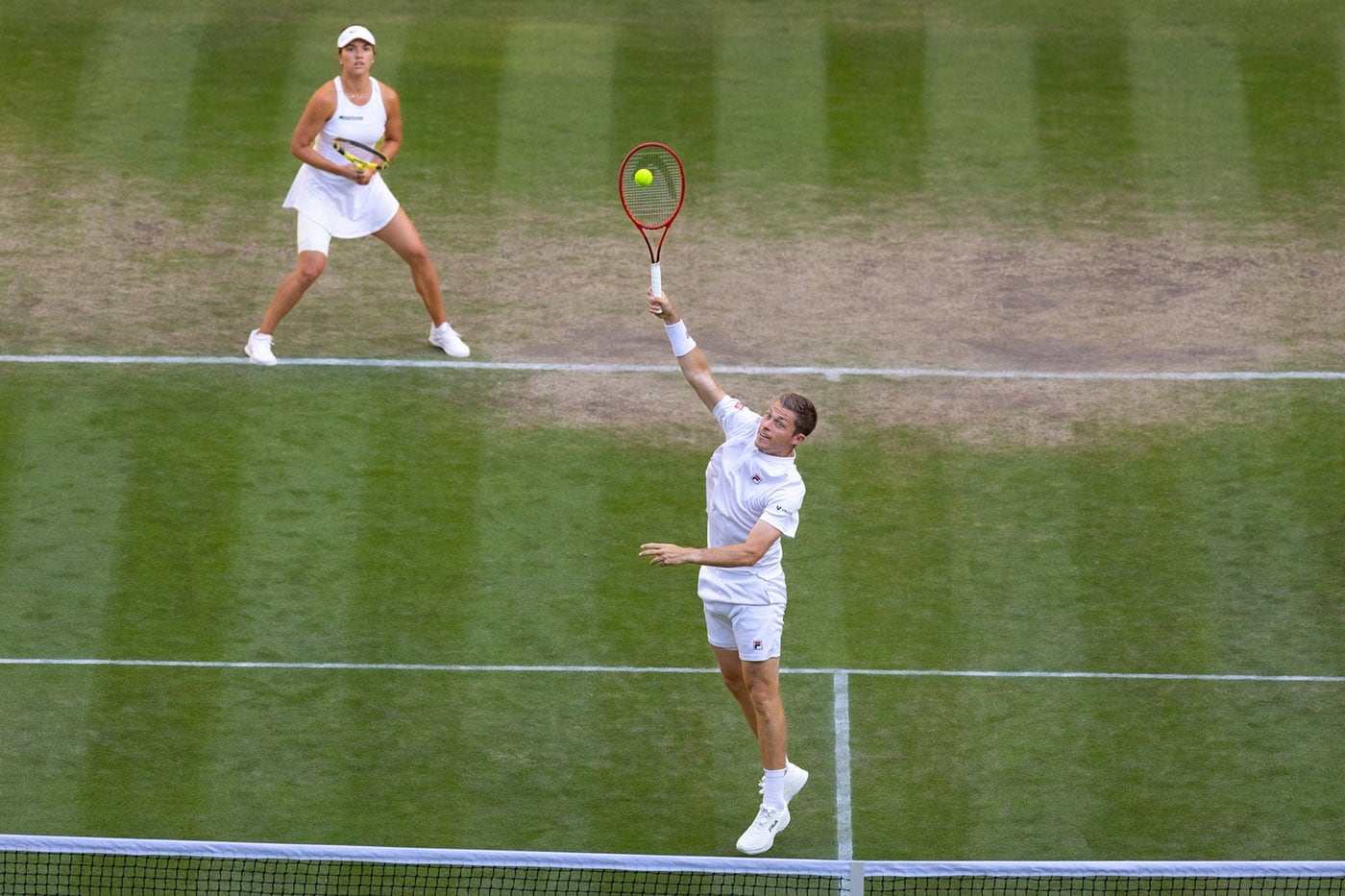 Champions Repeat in Mixed Doubles Final The Championships, Wimbledon
