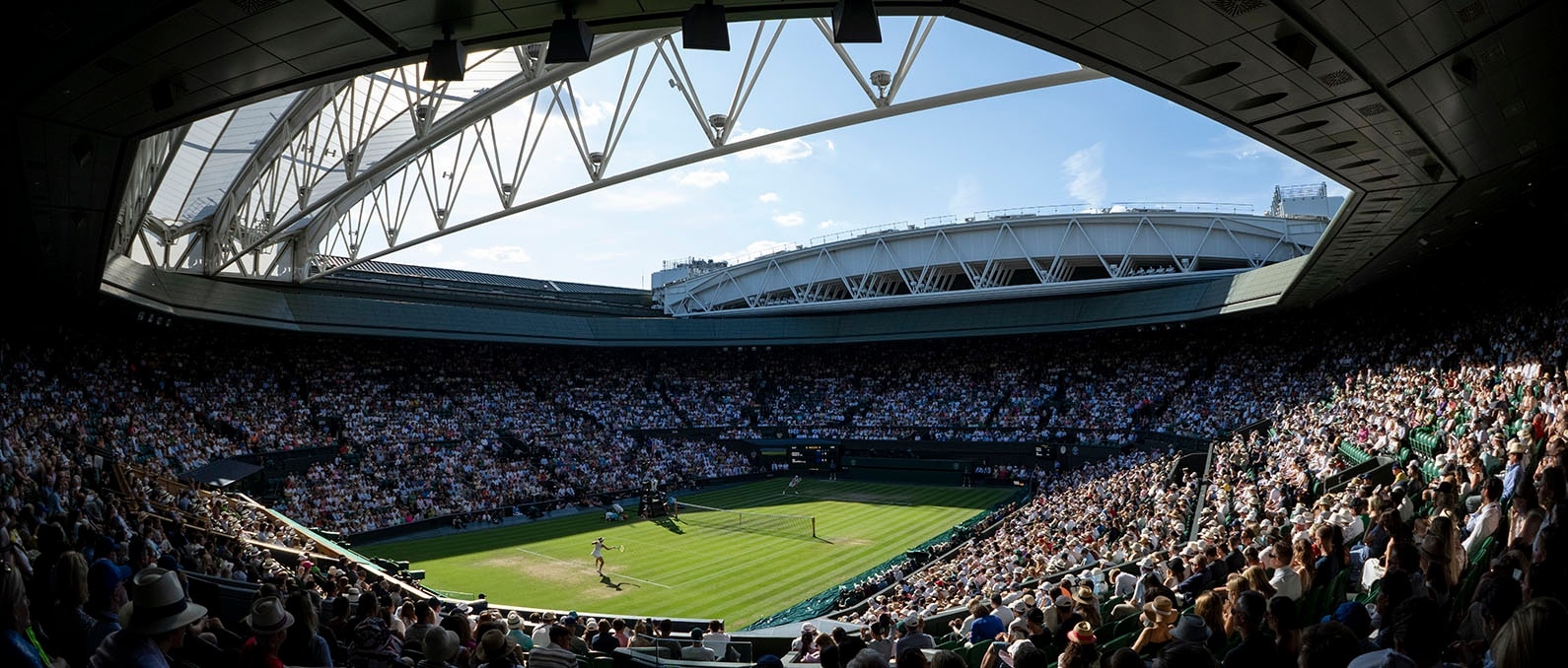 ウィンブルドン　ボタン　THE CHAMPIONSHIPS WIMBLEDON Temperature at Wimbledon: How hot is it at British tennis major?