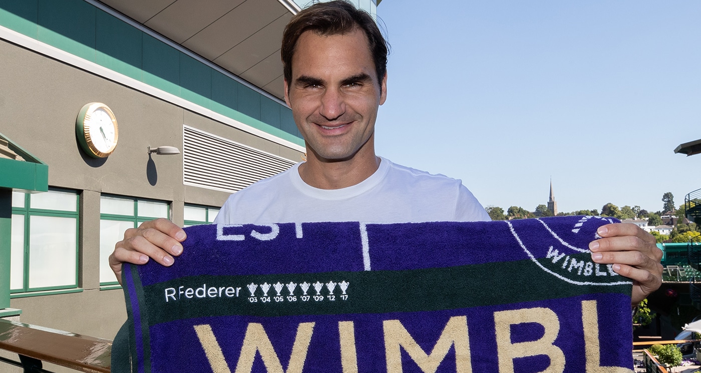 新品フェデラー1888個限定ウィンブルドン2018公式タオルWimbledon 幻のフェデラー限定タオル - テニスニュース - テニス365